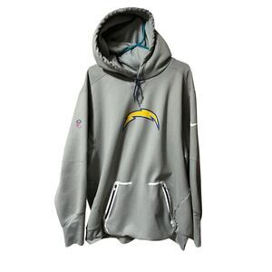 Los Angeles Chargers Nike Performance Pullover Therma Hoodie Men’s Size 2XL